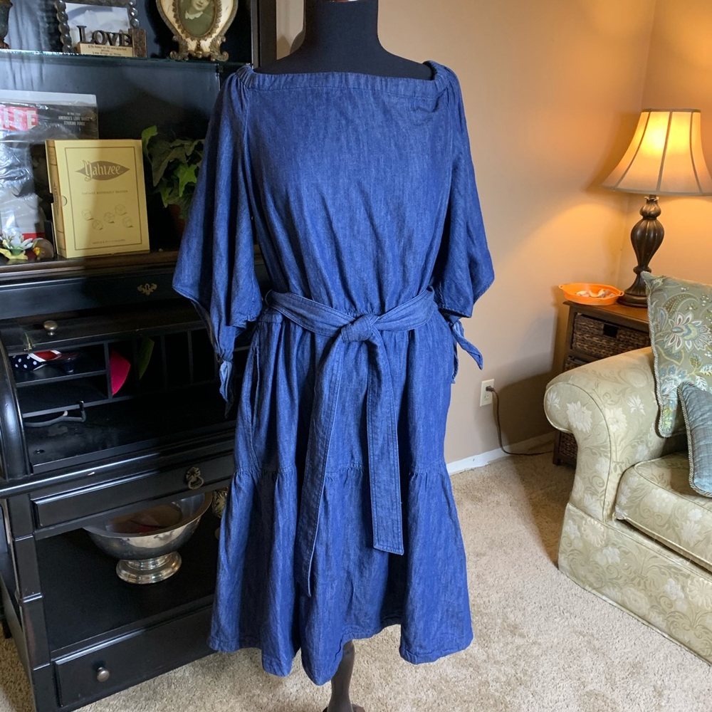 Lauren Ralph Lauren denim dress. 16W